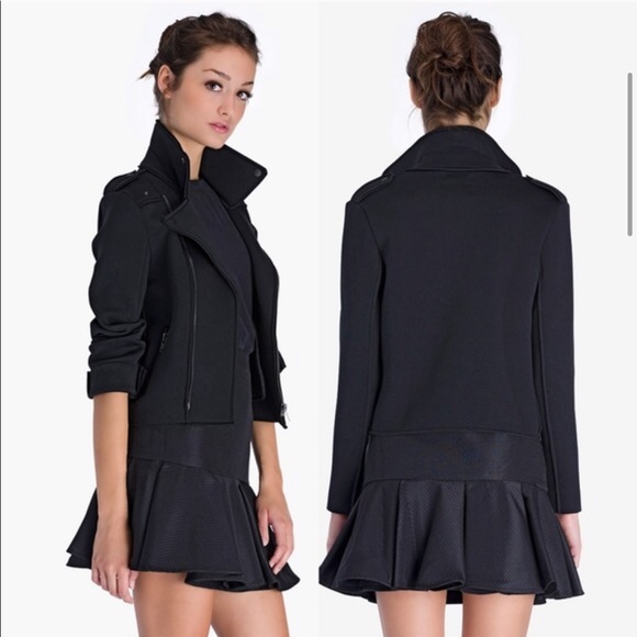 UNIF Soft Neopreme Moto Jacket - Picture 3 of 6